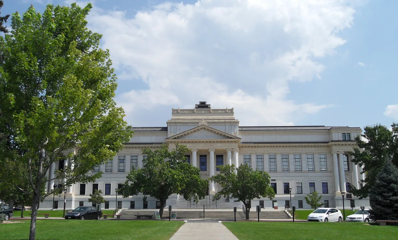 The John R. Park Building at the University of Utah, photographed in 2012
