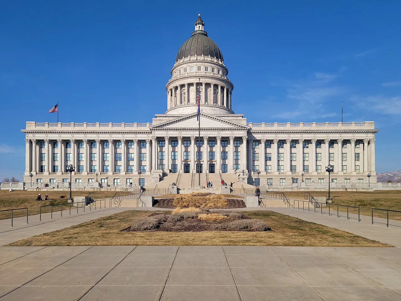 South side of the Utah State Capitol in Salt Lake City