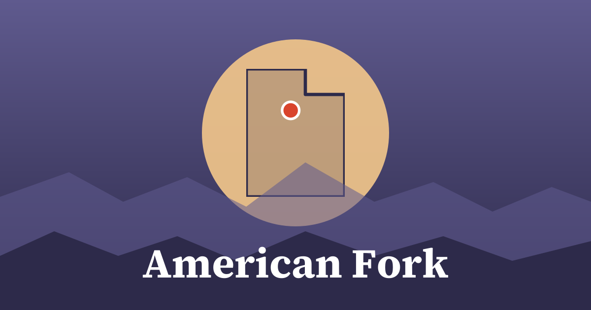 Graphic: where it happened, American Fork