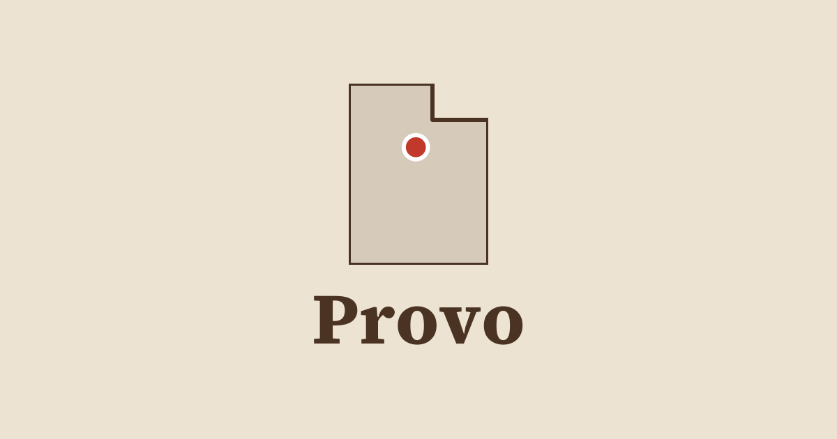Graphic: where it happened, Provo