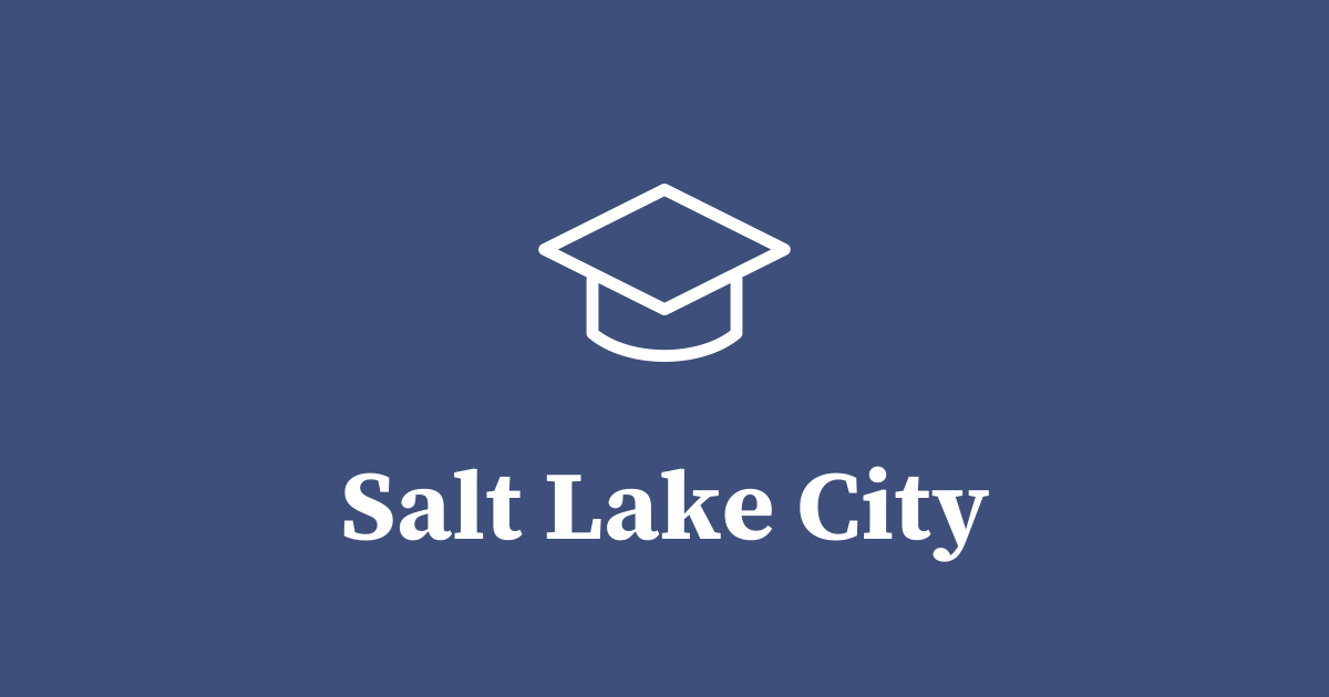 Graphic: schools, Salt Lake City
