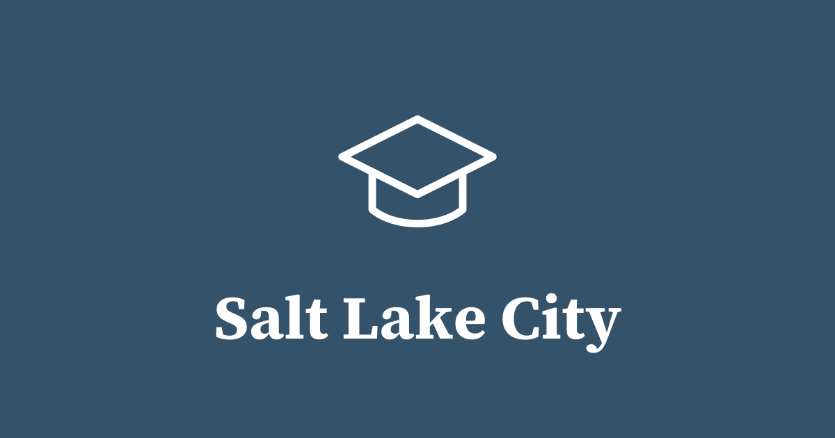 Graphic: schools, Salt Lake City