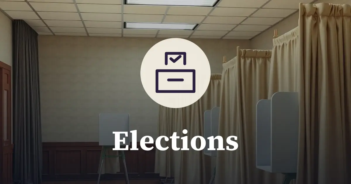 AI illustration: elections