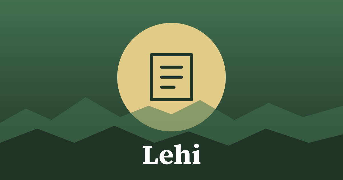 Graphic: local government, Lehi