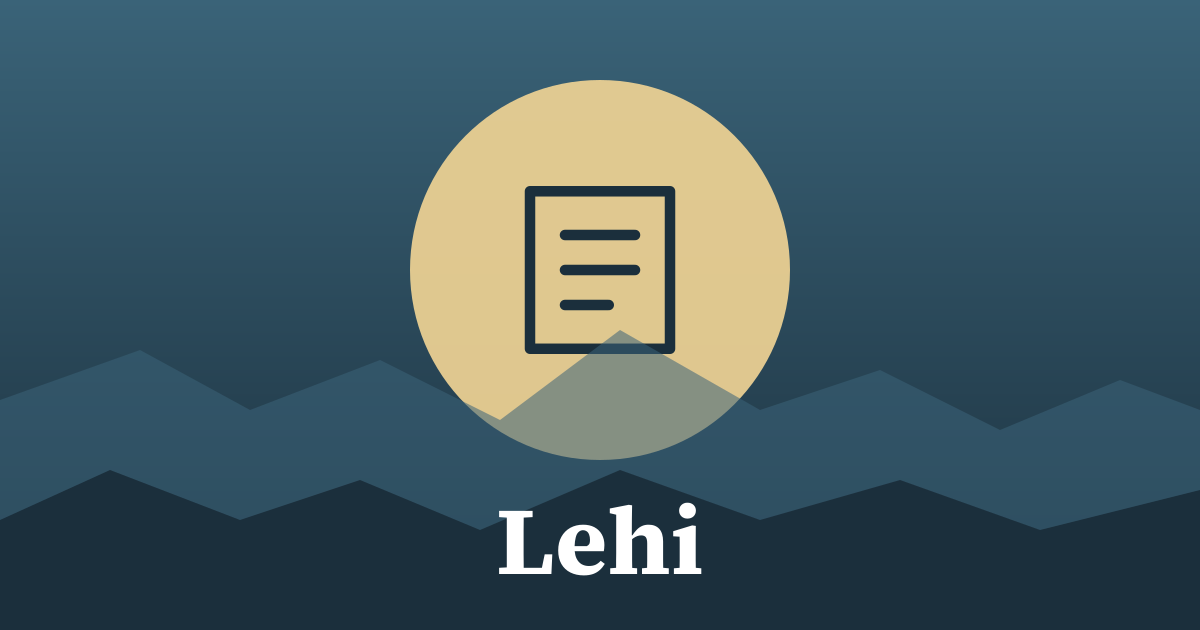Graphic: local government, Lehi