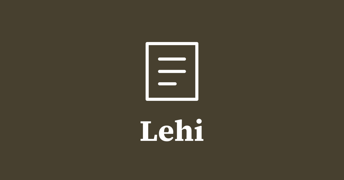 Graphic: local government, Lehi