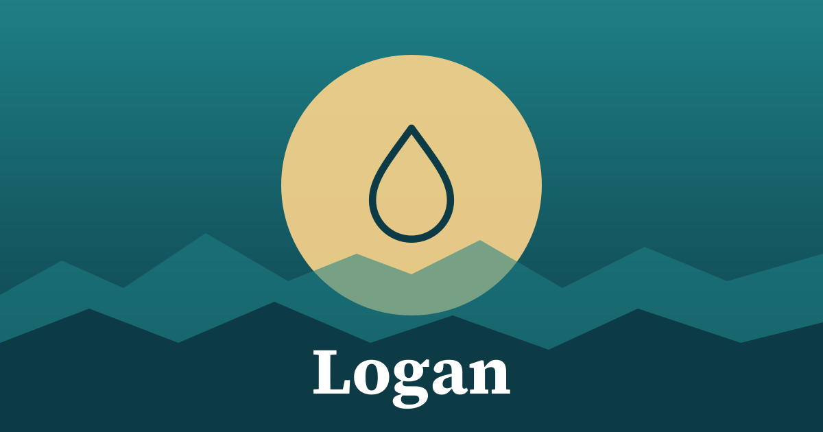 Graphic: water, Logan