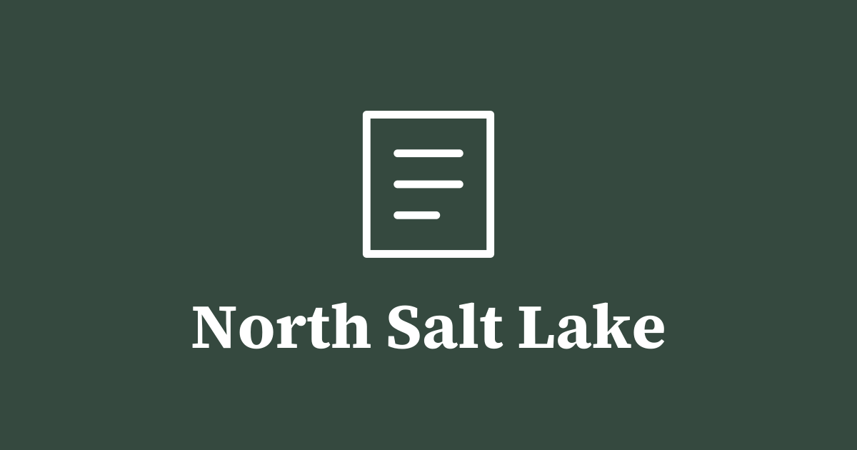 Graphic: local government, North Salt Lake