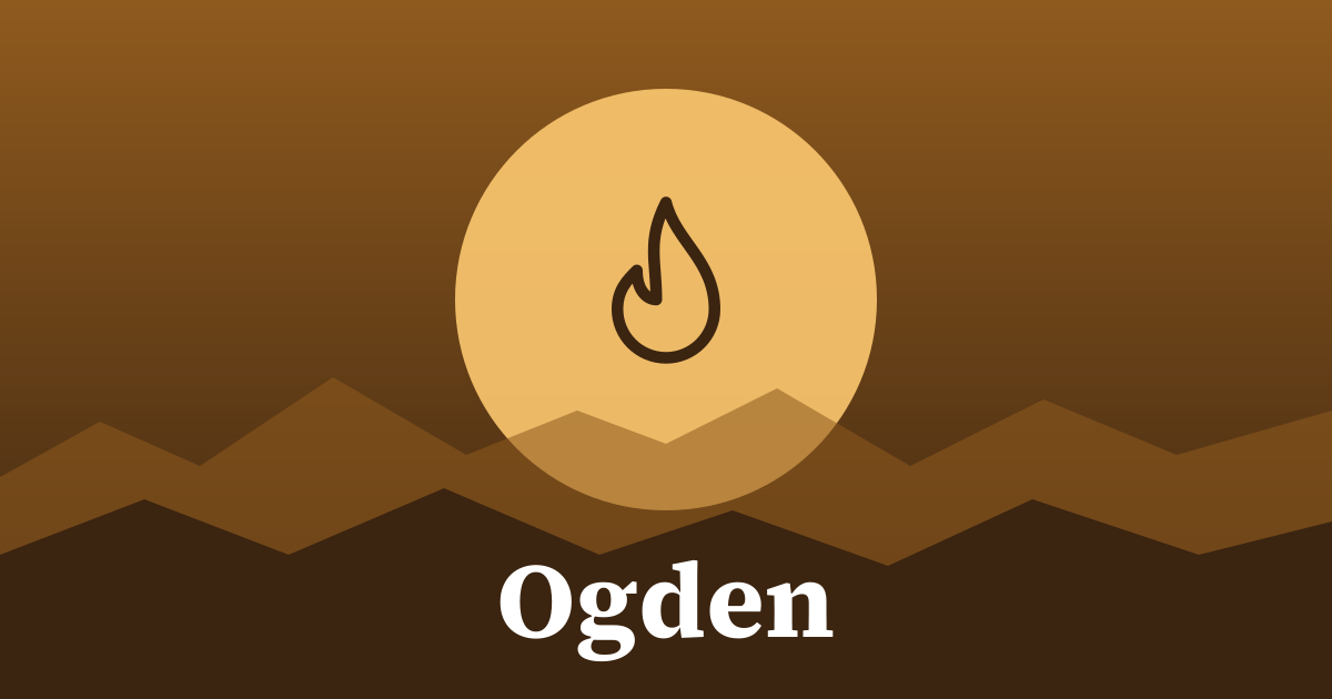 Graphic: wildfire, Ogden