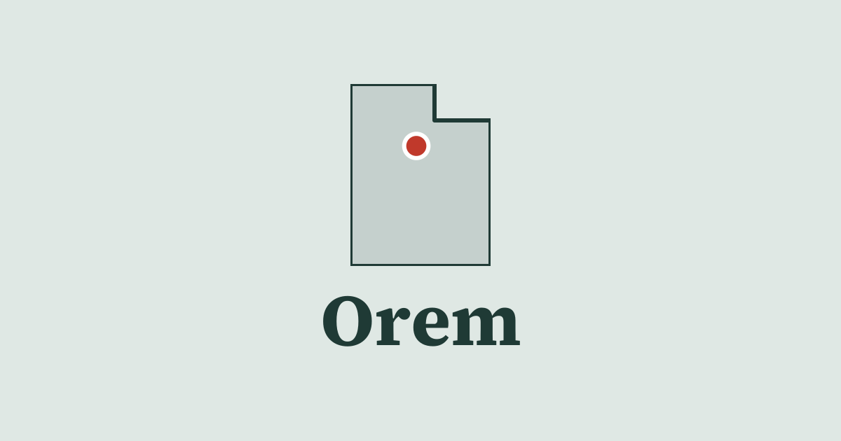 Graphic: where it happened, Orem