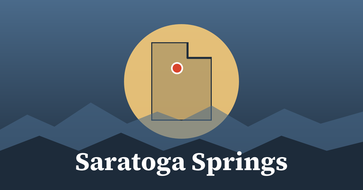 Graphic: where it happened, Saratoga Springs